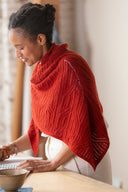 Linocut Wrap & Shawl | Knitting Pattern by Emily Greene | Brooklyn Tweed