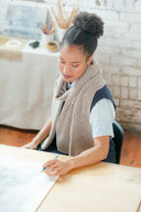 Linocut Wrap & Shawl | Knitting Pattern by Emily Greene | Brooklyn Tweed