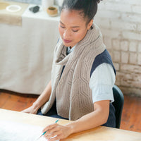 Linocut Wrap & Shawl | Knitting Pattern by Emily Greene | Brooklyn Tweed