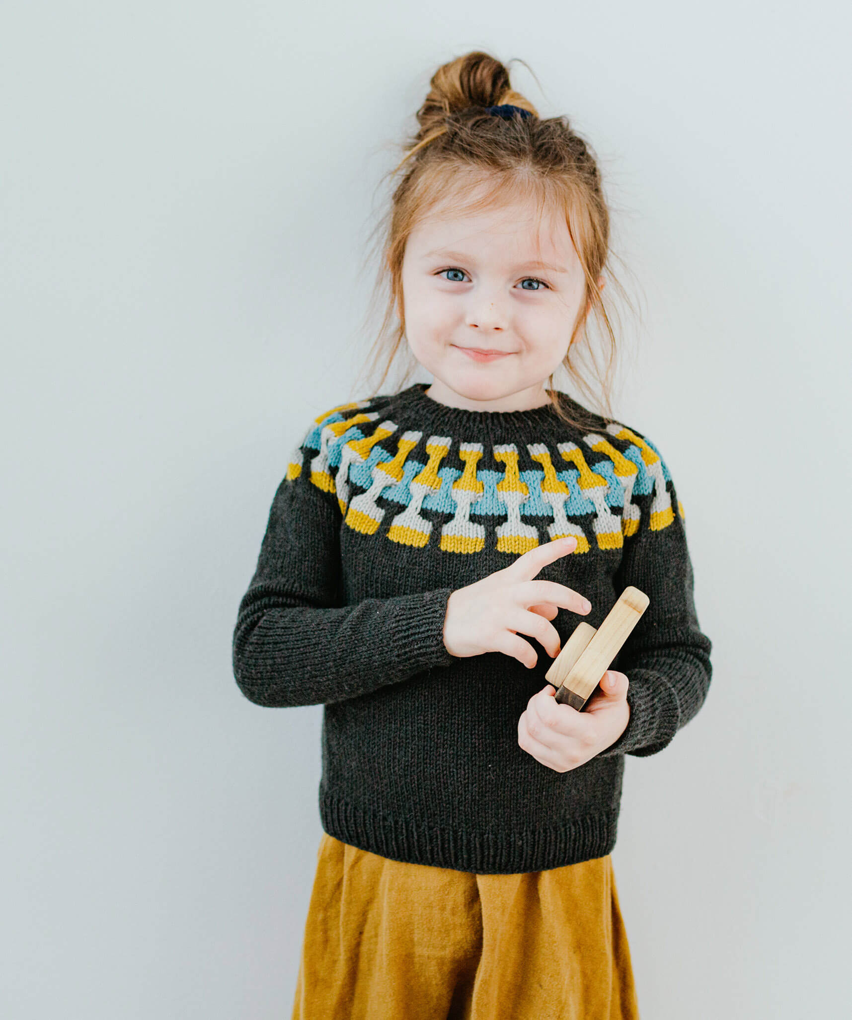 Kids sweater shop design knitting