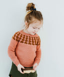 Modine Children's Sweater | Knitting Pattern by Paula Pereira