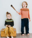 Modine Children's Sweater | Knitting Pattern by Paula Pereira