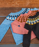 Modine Children's Sweater | Knitting Pattern by Paula Pereira