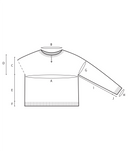 Modine Children's Sweater | Knitting Pattern by Paula Pereira - Schematic