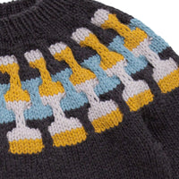 Modine Children's Sweater | Knitting Pattern by Paula Pereira - Stitch 4 color