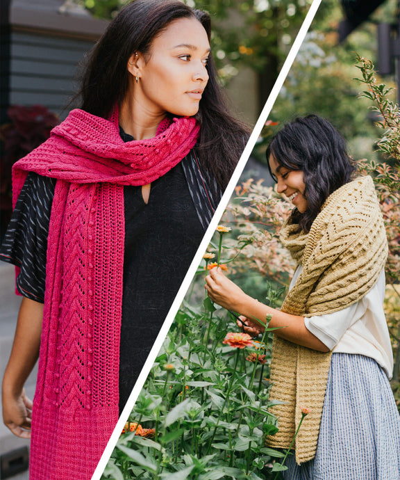 Oiva Scarf | Knitting Pattern by Camille Romano - cover image