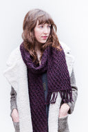 Oxbow Scarf | Knitting Pattern by Julie Hoover