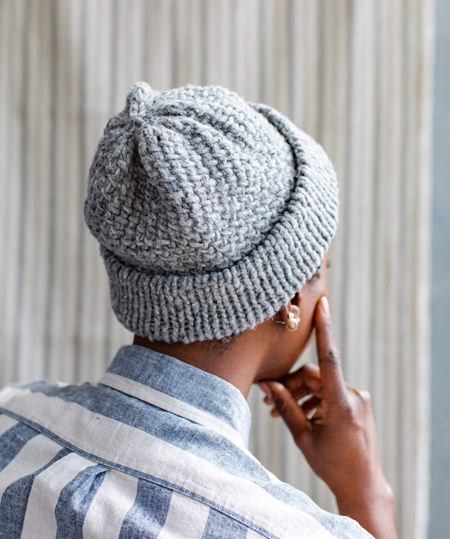 Watchcap Tweed Knitting Heury Rocero Brooklyn Pattern Clotilde by | |