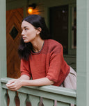 Shadow Stripe Pullover | Handknit Design Sample | Brooklyn Tweed