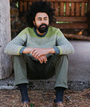 Shadow Stripe Pullover | Handknit Design Sample | Brooklyn Tweed