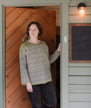 Shadow Stripe Pullover | Handknit Design Sample | Brooklyn Tweed