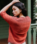 Shadow Stripe Pullover | Handknit Design Sample | Brooklyn Tweed