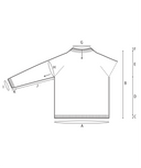 Skeppa Pullover | Knitting Pattern by Vibe Ulrik Sondergaard Schematic