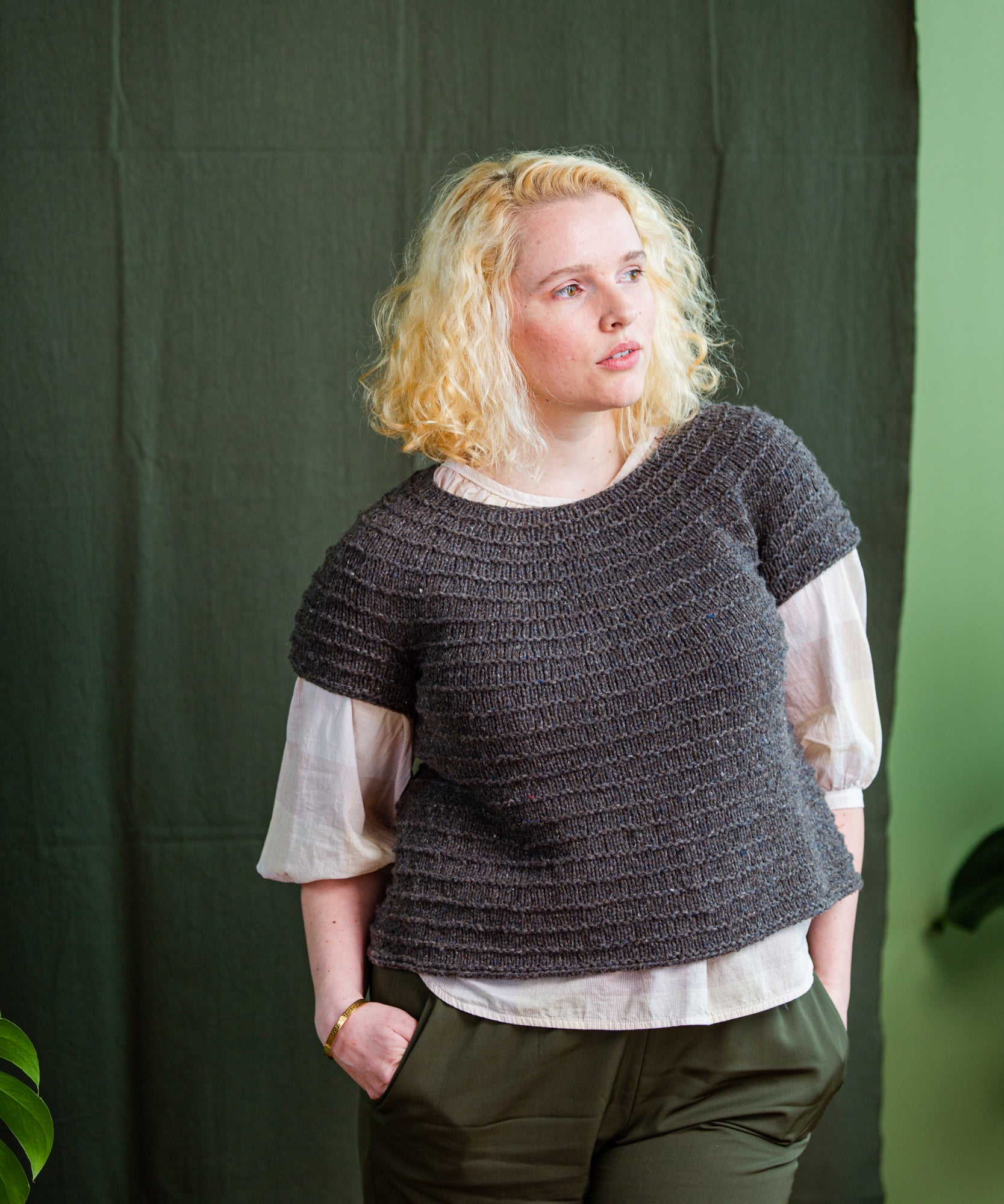 Synthe Pullover, Knitting Pattern by Kjerstin Rossi