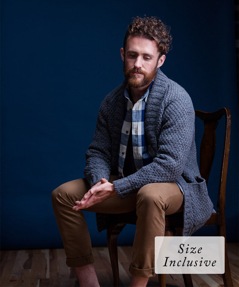 Men's Double-Comfort Portuguese Flannel Robe