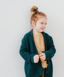 Teasel Children's Cardigan | Knitting Pattern by Jennifer Parroccini