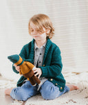 Teasel Children's Cardigan | Knitting Pattern by Jennifer Parroccini