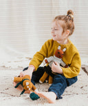 Thisby Children's Sweater | Knitting Pattern by Orlane Sucche