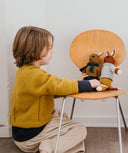 Thisby Children's Sweater | Knitting Pattern by Orlane Sucche