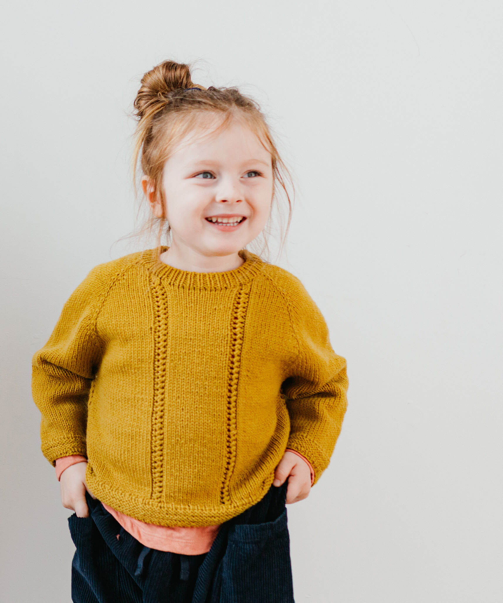 Yellow sweater for kids store