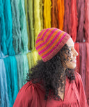 Turn A Square Hat | Handknit Design Sample | Brooklyn Tweed