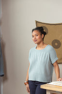 Woodblock Tee | Knitting Pattern by Emily Greene | Brooklyn Tweed