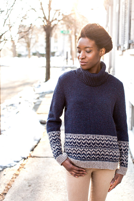 Adara Pullover | Knitting Pattern by Michele Wang