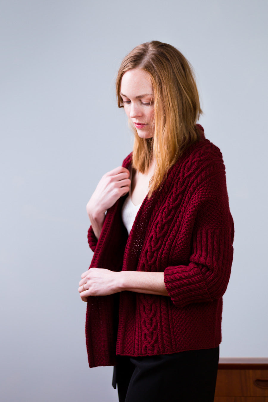 Akiko Cardigan | Knitting Pattern by Yoko Hatta | Brooklyn Tweed