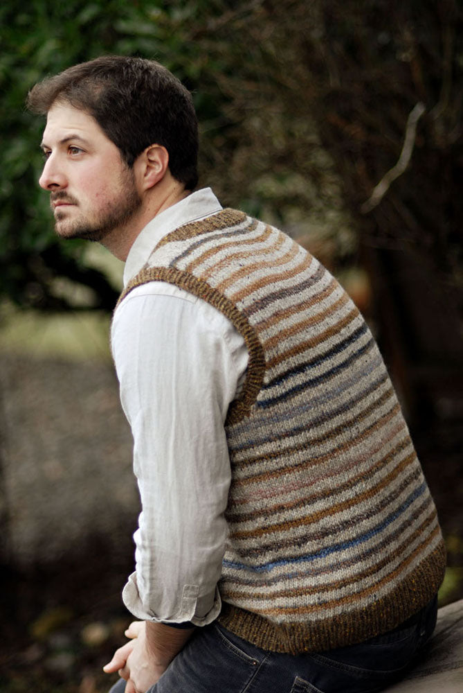 Alberta Vest, Knitting Pattern by Jared Flood