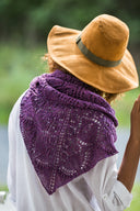 Aster Shawl | Knitting Pattern by Manda Shah