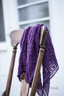 Aster Shawl | Knitting Pattern by Manda Shah