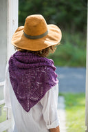 Aster Shawl | Knitting Pattern by Manda Shah
