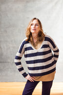 Benton Pullover | Knitting Pattern by Julie Hoover