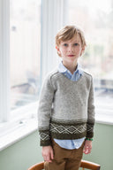 Carson Pullover | Knitting Pattern by Julie Hoover