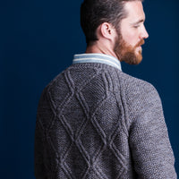 Carver (For Him) Pullover | Knitting Pattern by Julie Hoover