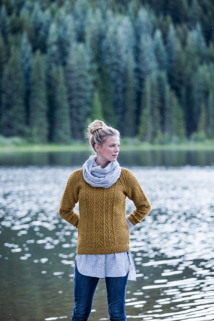 Cascades Pullover, Knitting Pattern by Michele Wang