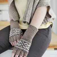 Chinook Fingerless Mittens | Knitting Pattern by Jared Flood | Brooklyn Tweed