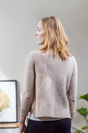 Divide Pullover | Knitting Pattern by Emily Greene