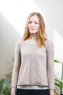 Divide Pullover | Knitting Pattern by Emily Greene