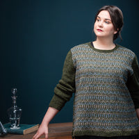 Fabiola Pullover | Knitting Pattern by Gudrun Johnston
