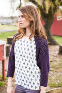 Fleur Shrug | Knitting Pattern by Yoko Hatta