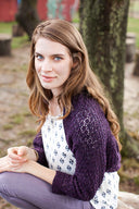 Fleur Shrug | Knitting Pattern by Yoko Hatta