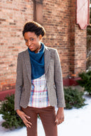 Guernsey Triangle Shawl | Knitting Pattern by Jared Flood