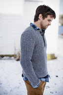 Guston Pullover | Knitting Pattern by Ann Budd
