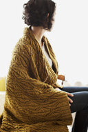 Hourglass Throw | Knitting Pattern by Anne Hanson