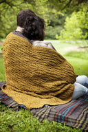 Hourglass Throw | Knitting Pattern by Anne Hanson