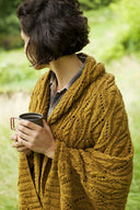 Hourglass Throw | Knitting Pattern by Anne Hanson