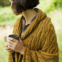 Hourglass Throw | Knitting Pattern by Anne Hanson