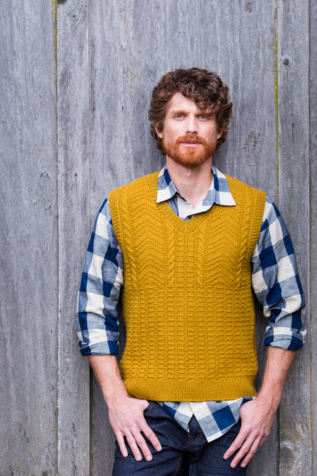 Hunter Vest | Knitting Pattern by Jared Flood