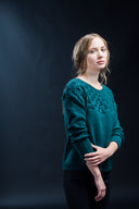 Kirigami Pullover | Knitting Pattern by Gudrun Johnston